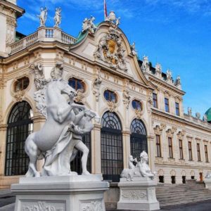 Slika dvorca Belvedere u Beču