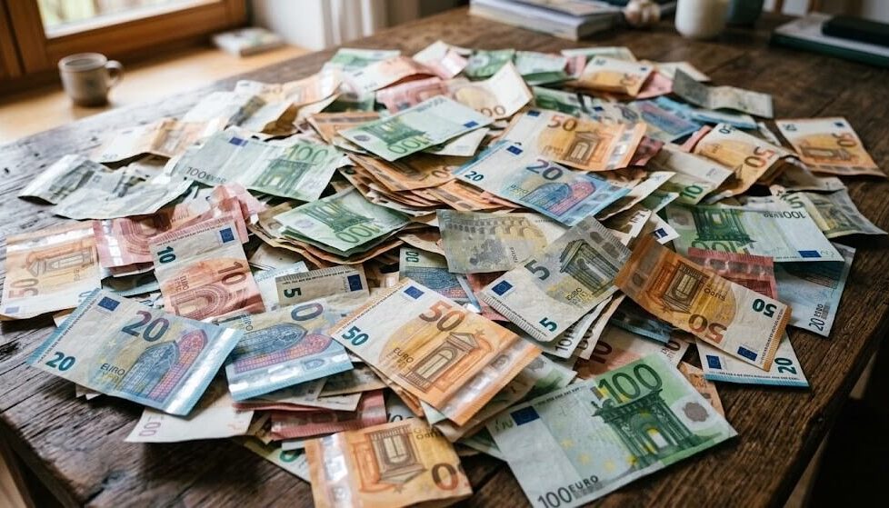 Evro novčanice u papiru