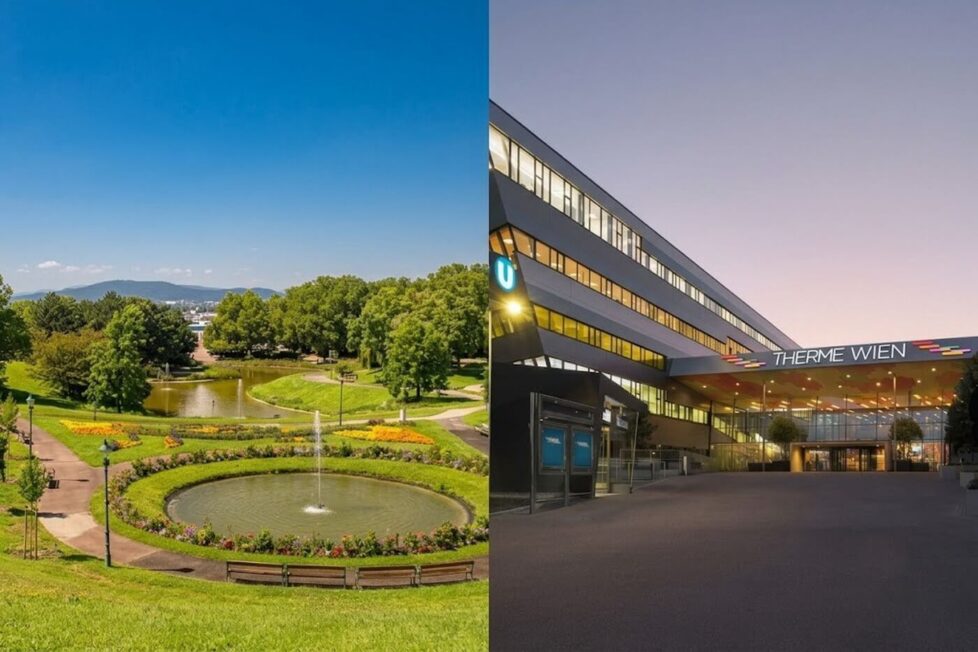 Kurpark Oberlaa i Therme Wien