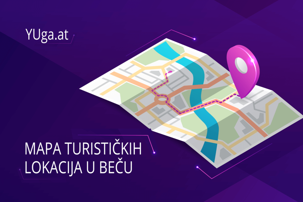 Mapa turistickih lokacija u becu