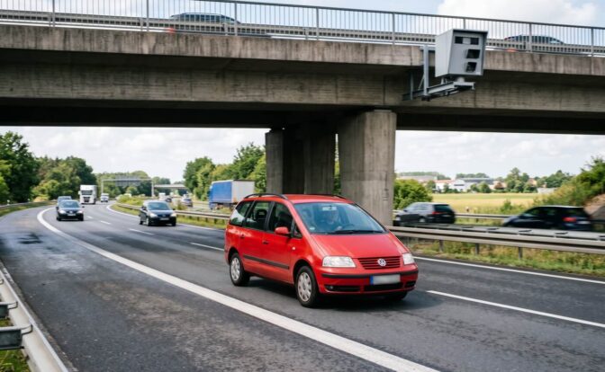 Automobil na autoputu