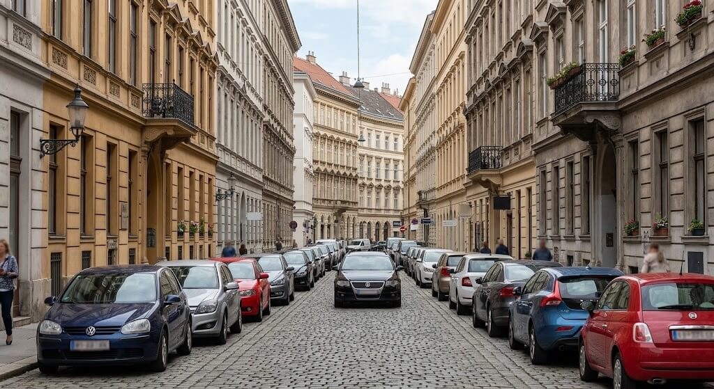 Parkiranje automobila u Beču